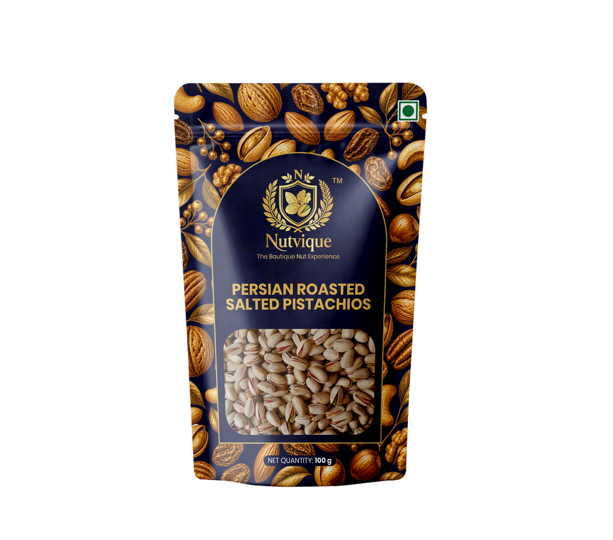 Nutvique Persian Roasted Salted Pistachios 26/28