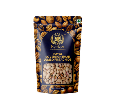Nutvique Royal Sovereign Irani Jumbo Pistachios