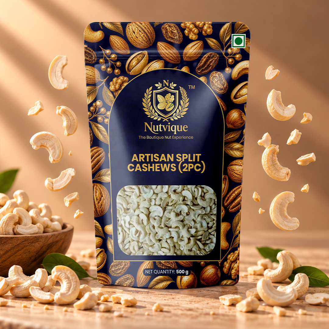 Nutvique Artisan Split Cashews (2 Pc)