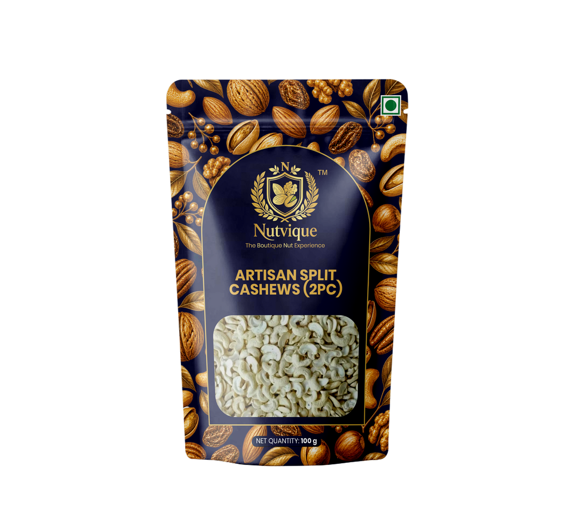 Nutvique Artisan Split Cashews (2 Pc)