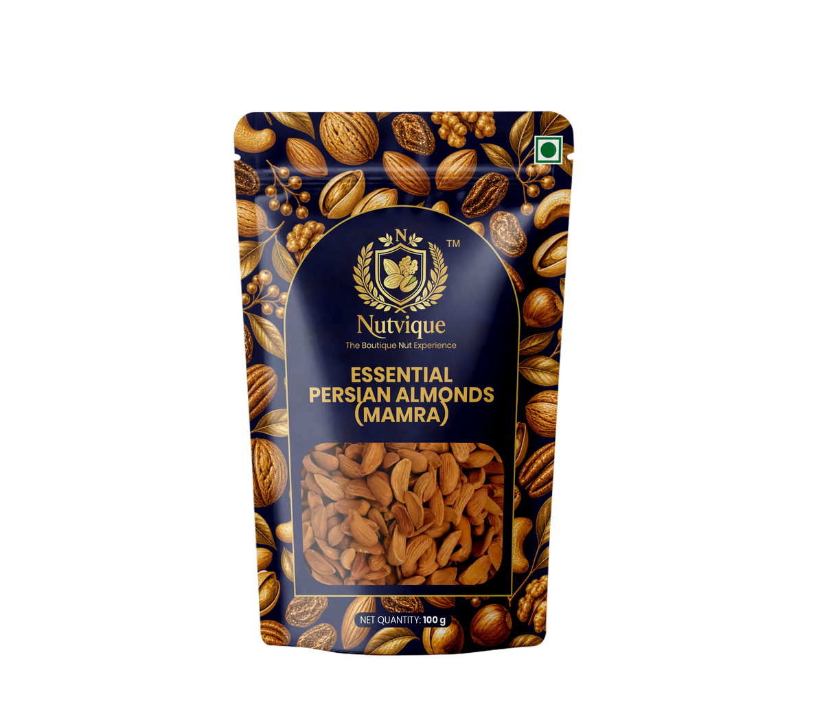 Nutvique Essential Persian Almonds (Mamra)