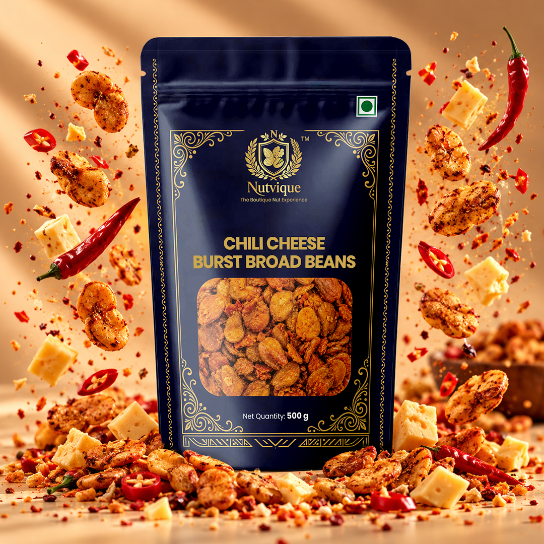 Nutvique Chili Cheese Burst Broad Beans