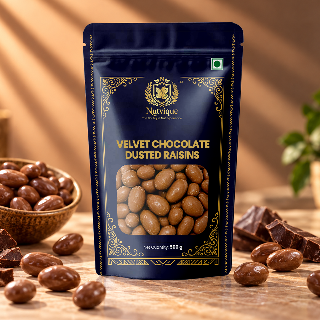 Nutvique Velvet Chocolate Dusted Raisins