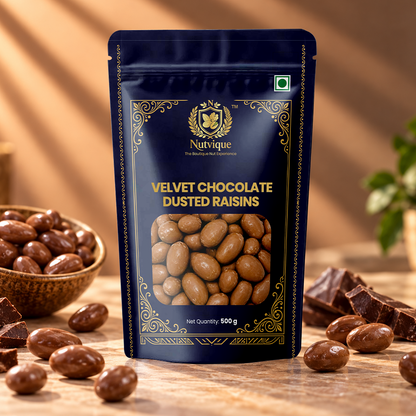 Nutvique Velvet Chocolate Dusted Raisins
