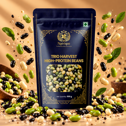 Nutvique Trio Harvest High-Protein Beans