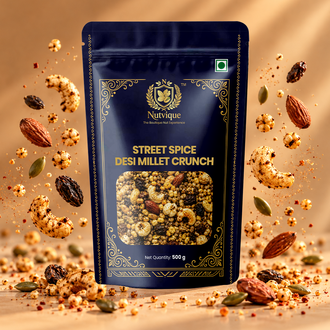 Nutvique Street Spice Desi Millet Crunch