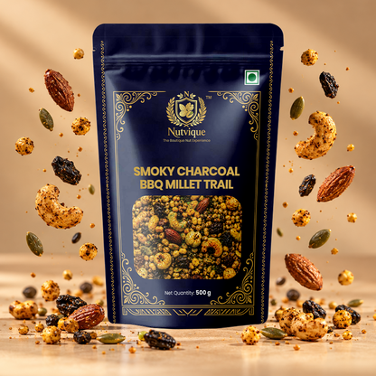 Nutvique Smoky Charcoal BBQ Millet Trail