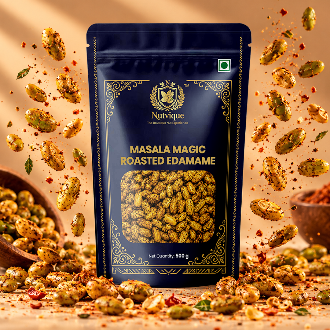 Nutvique Masala Magic Roasted Edamame