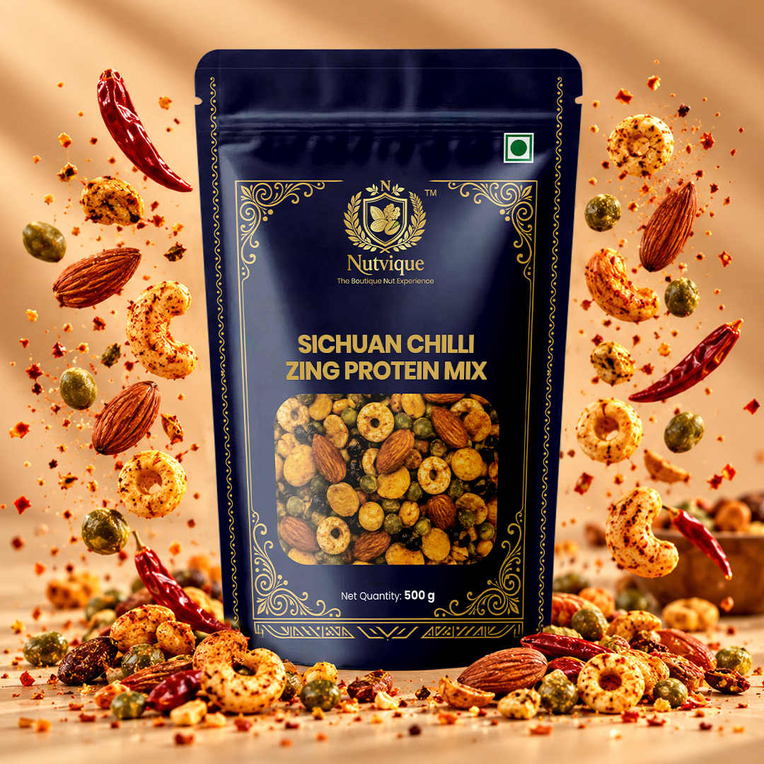 Nutvique Sichuan Chilli Zing Protein Mix