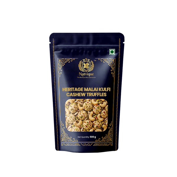 Nutvique Heritage Malai Kulfi Cashew Truffles