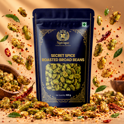 Nutvique Secret Spice Roasted Broad Beans
