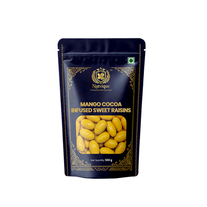 Nutvique Mango Cocoa Infused Sweet Raisins