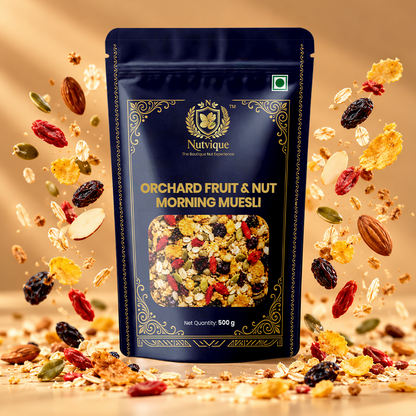 Nutvique Orchard Fruit & Nut Morning Muesli