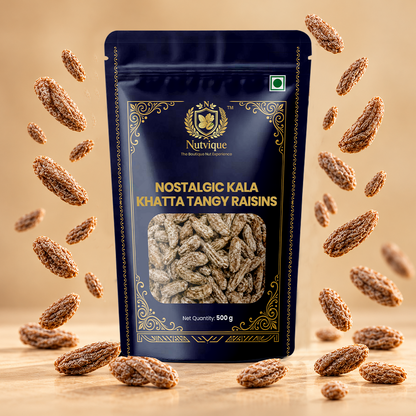 Nutvique Nostalgic Kala Khatta Tangy Raisins