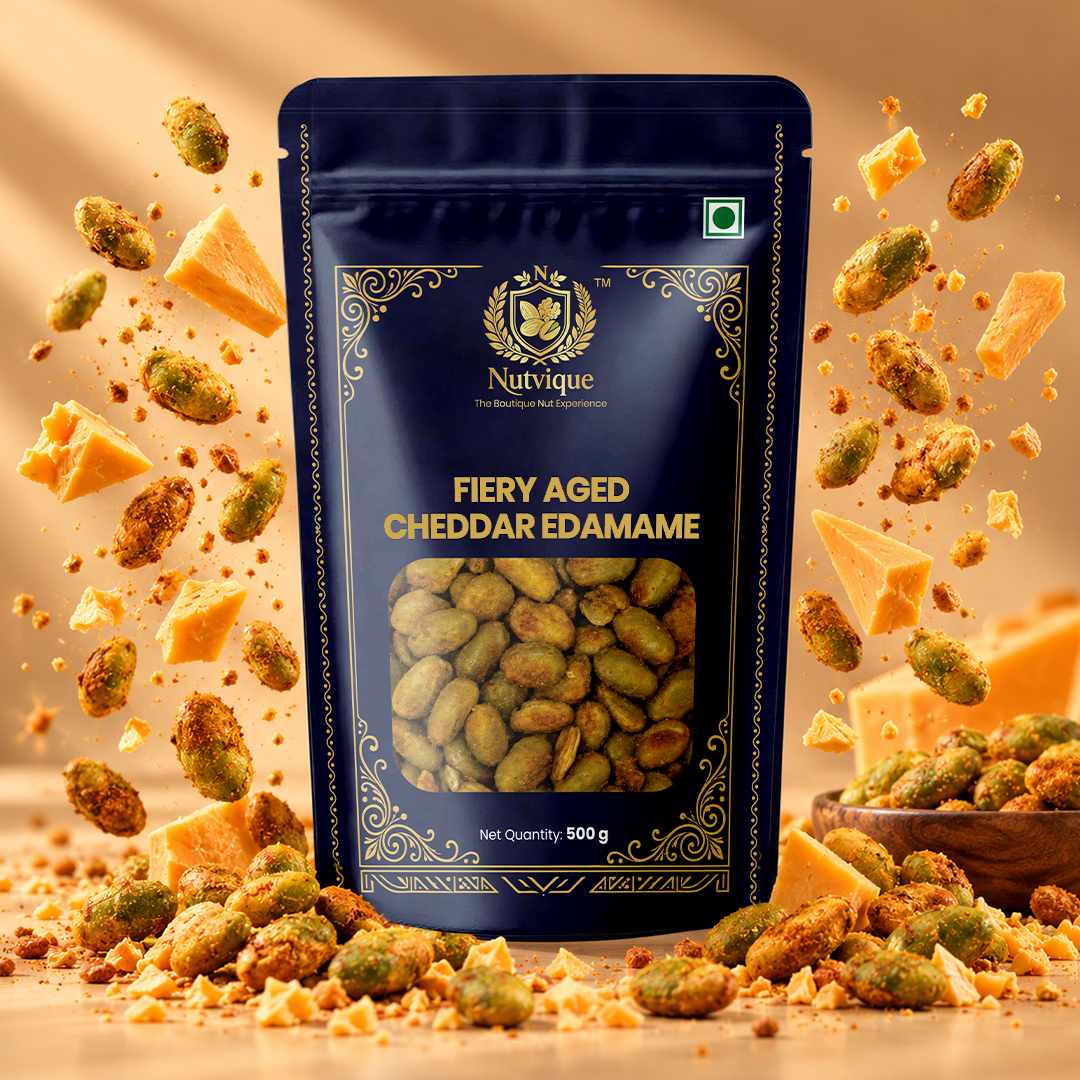 Nutvique Fiery Aged Cheddar Edamam