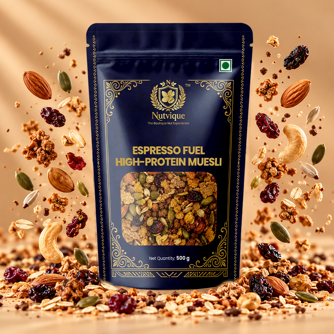 Nutvique Espresso Fuel High-Protein Muesli